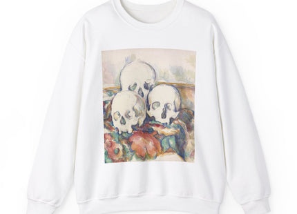 The Three Skulls by Paul Cézanne Unisex Heavy Blend™ Crewneck Sweatshirt