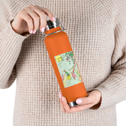 Moonlit Dance of Enchanting Fairies Copper Vacuum Insulated Bottle, 22 oz
