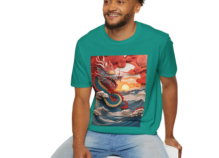Stormbound Dragon Garment-Dyed T-shirt Softstyle T-Shirt