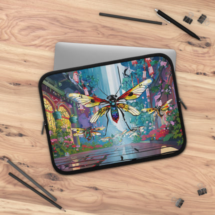 Neon Swarm Laptop Sleeve