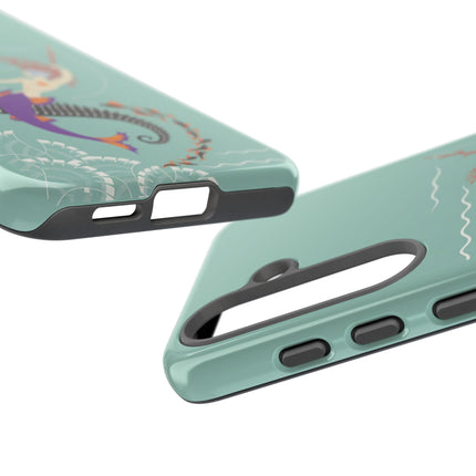 Mermaid on Seahorse Phone Case – Mythic Ocean Grace