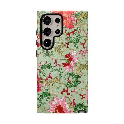 Flower Illustration by Owen Jones Phone Cases