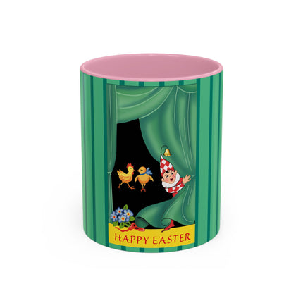 Easter Elf's Whimsy Colorful Mugs (11oz, 15oz)