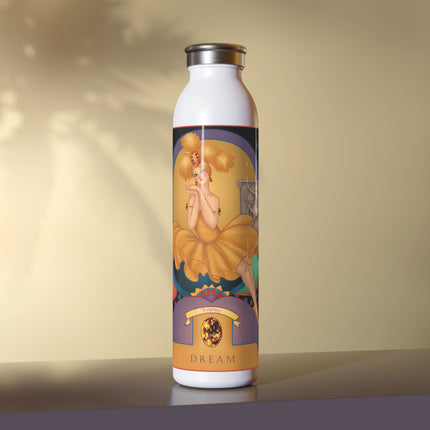 November & Topaz (from the Gem Series) by Sofia Chiostri Slim Water Bottle