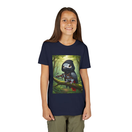 The African Grey Sentinel Youth Short Sleeve Tee