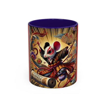 Theatrical Mouse on a Mission Colorful Mugs (11oz, 15oz)