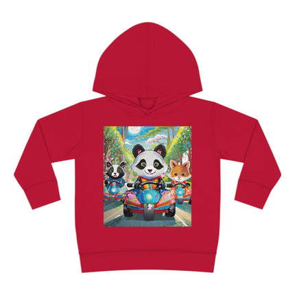 Bumper Car Bonanza Toddler Pullover Fleece Hoodie