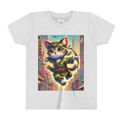 Archer Cat Youth Short Sleeve Tee
