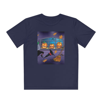 Whimsical Halloween Mischief Youth Competitor Tee