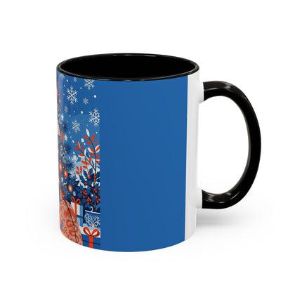 🎋❄️ The Winter Lantern Celebration Colorful Mug – Elegant Asian Christmas Fantasy