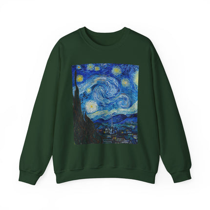 The Starry Night by Vincent Van Gogh Heavy Blend™ Crewneck Sweatshirt