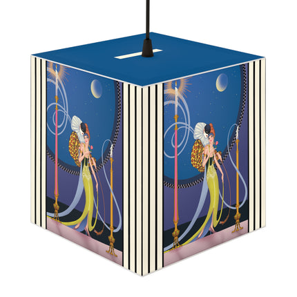 Moonlit Serenade Light Cube Lamp