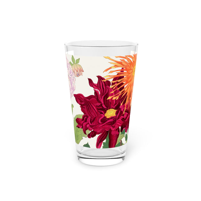 Dahlia Flower by Tanigami Kônan Glass, 16oz