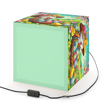 Geisha Kitten’s Easter Delight Light Cube Lamp