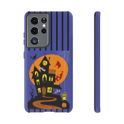 Halloween Night at the Haunted House Phone Cases