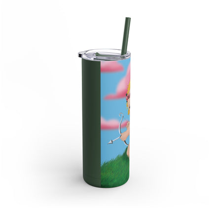 Cupid's Aim Skinny Matte Tumbler, 20oz