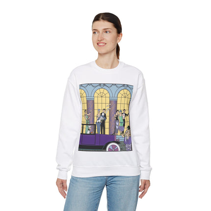 Au Revoir by George Barbier Heavy Blend™ Crewneck Sweatshirt