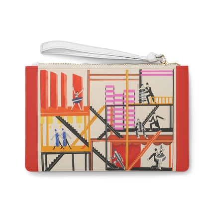 Maquettes de Théatre 4 by Alexandra Exter Clutch Bag