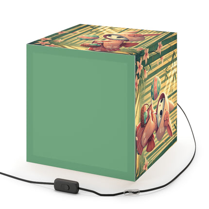 Geisha Kitten’s Easter Light Cube Lamp