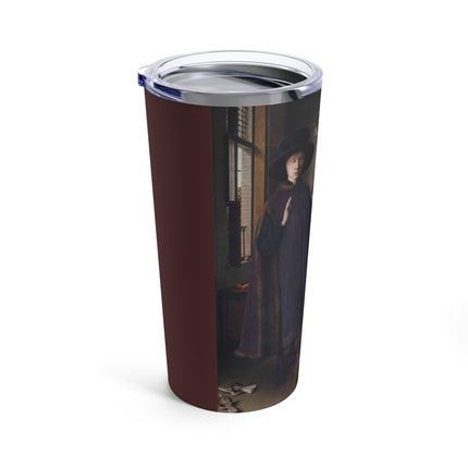 Arnolfini Portrait by Jan Van Eyck Tumbler 20oz