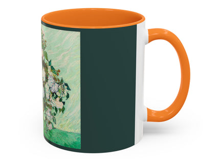 Roses by Vincent Van Gogh Colorful Mugs (11oz, 15oz)