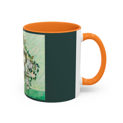 Roses by Vincent Van Gogh Colorful Mugs (11oz, 15oz)