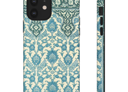 Arabic Art Pattern, Plate No. 20, by Emile Prisse d’Avennes Phone Cases