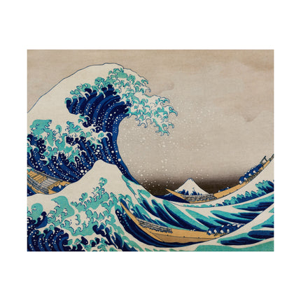 The Great Wave off Kanagawa by Katsushika Hokusai Matte Horizontal Posters