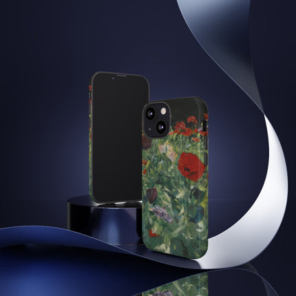 Poppies (A Study of Poppies for Carnation, Lily, Lily, Rose) by John Singer Sargent Phone Cases