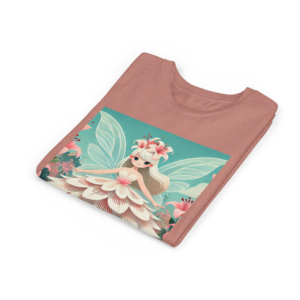 Lily Fairy in Bloom Youth Short Sleeve Tee