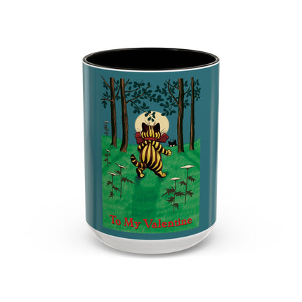 Peekaboo by Louis Wain Colorful Mugs (11oz, 15oz)