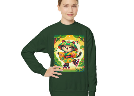 Firefly Dance on Wheels Youth Crewneck Sweatshirt