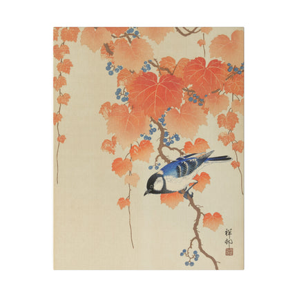 Songbird on Paulownia Branch by Ohara Koson – Japanese Art Print