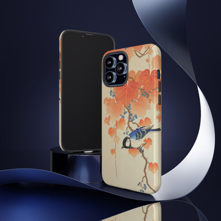 Japanese Bird and Branch by Ohara Koson Phone Cases