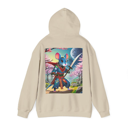 Cyber Samurai Rat – Heavy Blend™ Hooded Sweatshirt