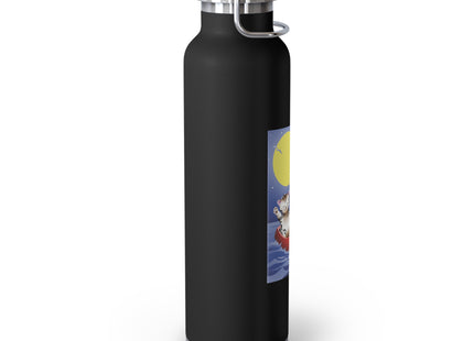 Embarking on a Moonlit Journey Copper Vacuum Insulated Bottle, 22oz