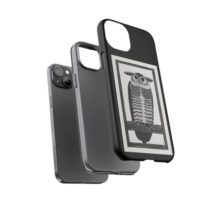 Horned Owl by Samuel Jessurun de Mesquita Phone Cases