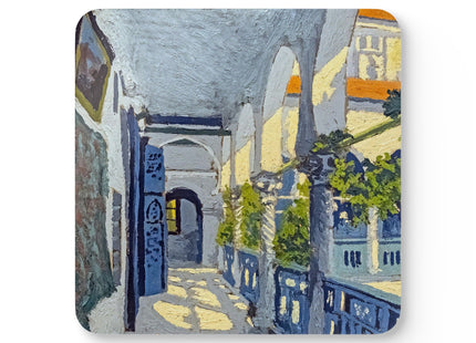 Gallery of a Moroccan Riad by George Gaudion Corkwood Coaster Set