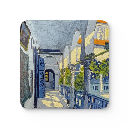 Gallery of a Moroccan Riad by George Gaudion Corkwood Coaster Set