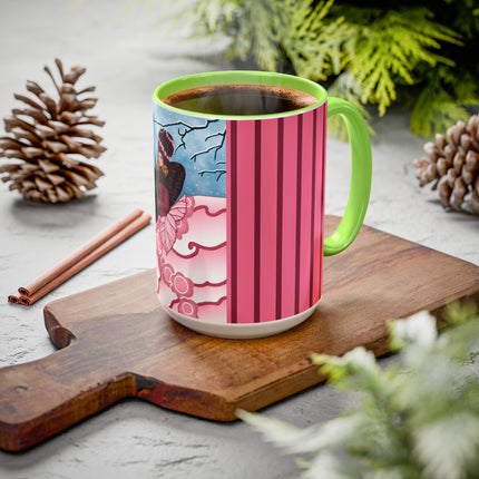 Winter Rose Empress Colorful Mugs (11oz, 15oz)