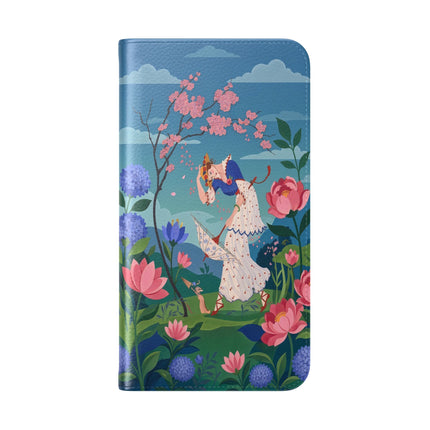 🌸🌿 The Garden Hide-And-Seek Flip Case – Art Deco Floral Whimsy