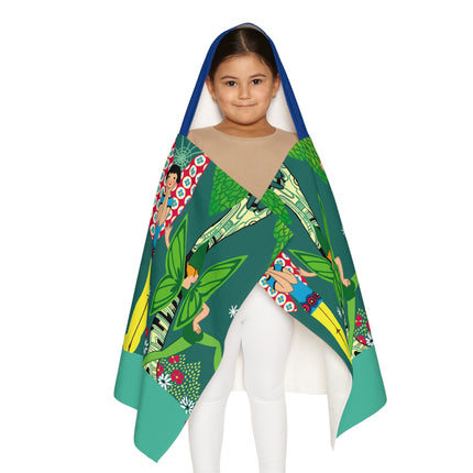 Enchanting Fairies of A Midsummer Night's Dream Youth Hooded Towel