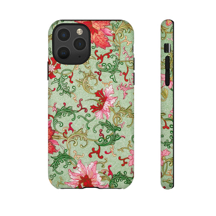 Flower Illustration by Owen Jones Phone Cases