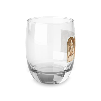 The Seasons by Alphonse Maria Mucha Whiskey Glass