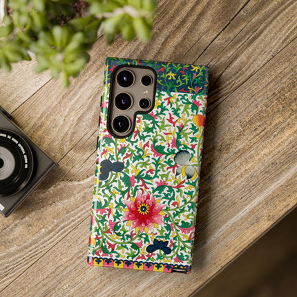 Colorful Floral Pattern by Owen Jones Phone Cases