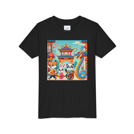 Lantern Street Dragon Parade Youth Short Sleeve Tee