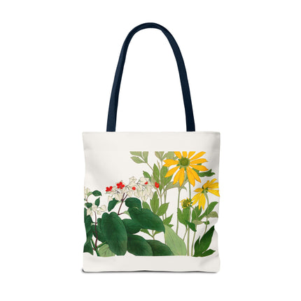 Clerodendrum & Rudbeckia by Tanigami Kônan Tote Bag (AOP)