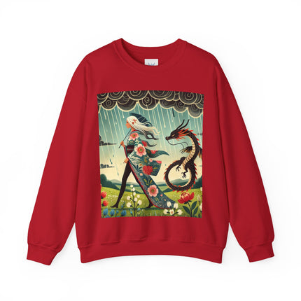 The Dragon Fairy’s Stride Heavy Blend™ Crewneck Sweatshirt