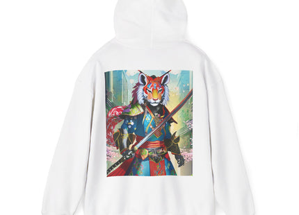 Cyberpunk Samurai Tiger – Heavy Blend™ Hooded Sweatshirt