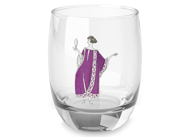 Jamais prêtes! (Never Ready!) by Charles Martin Whiskey Glass